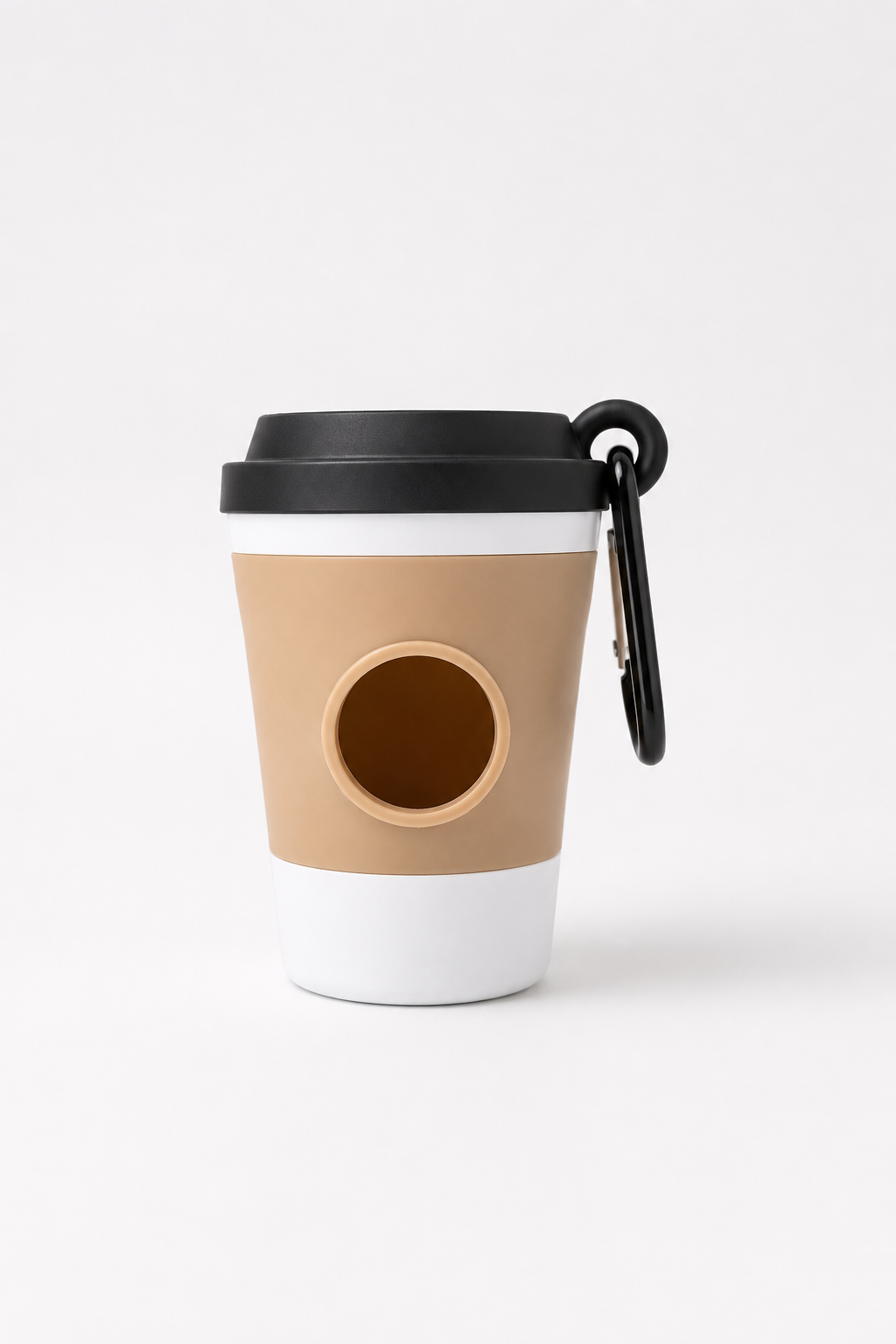 Portable Pet Poop Bag Dispenser – Coffee Cup Design