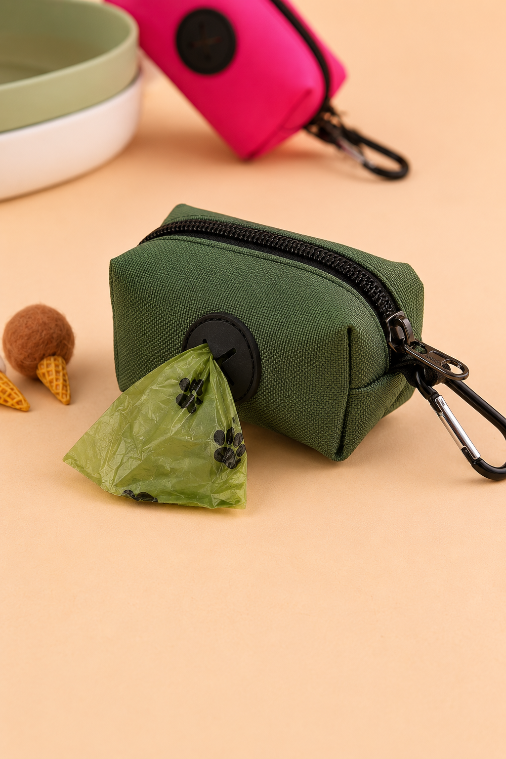 PawCarry™ – Dog Waste Bag Dispenser