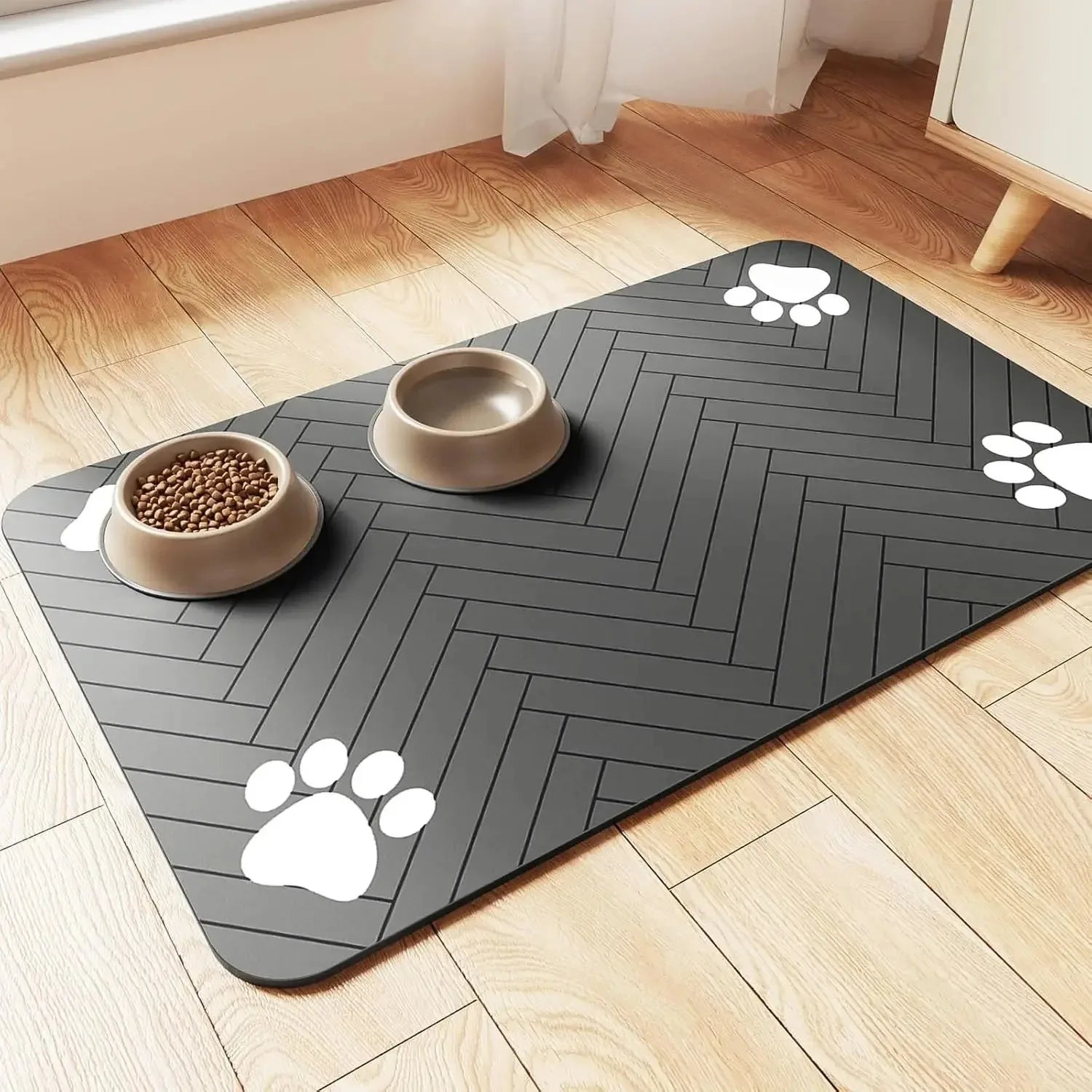 QuickDry™ Pet Feeding Mat
Ultra-Absorbent Waterproof Mat for Dogs & Cats