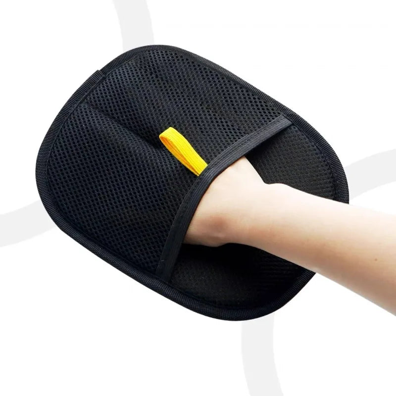  ﻿ HappyPaws™ Pet Grooming Glove – Hair Remover & Massage Brush