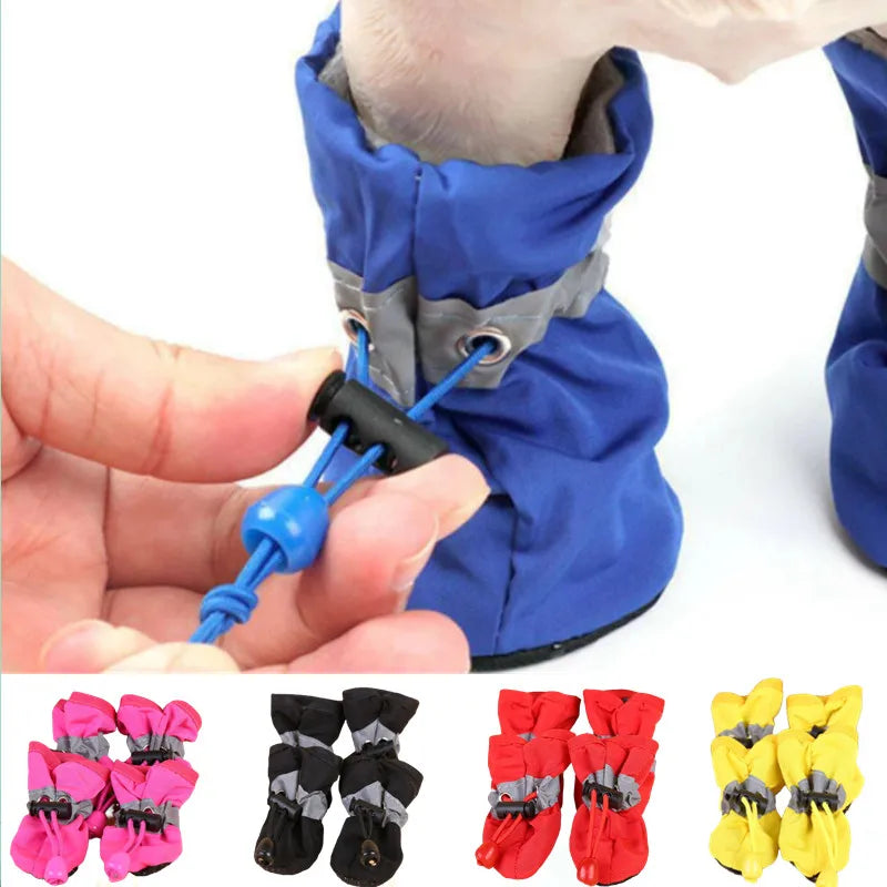 PawStep™ – Waterproof Dog Boots (Set of 4)