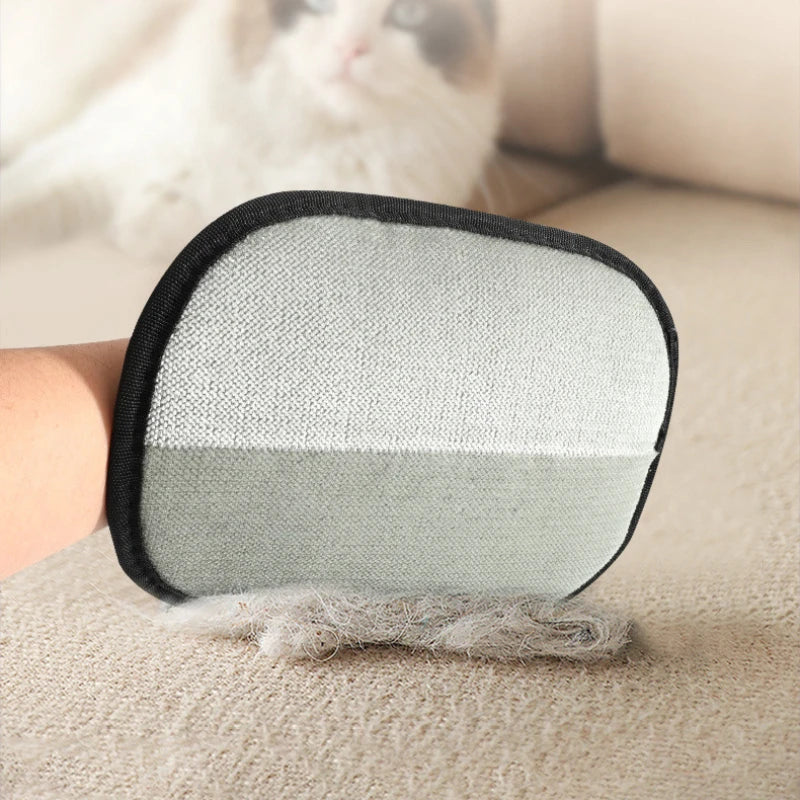  ﻿ HappyPaws™ Pet Grooming Glove – Hair Remover & Massage Brush