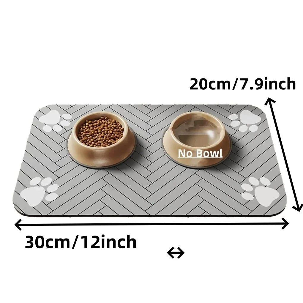 QuickDry™ Pet Feeding Mat
Ultra-Absorbent Waterproof Mat for Dogs & Cats